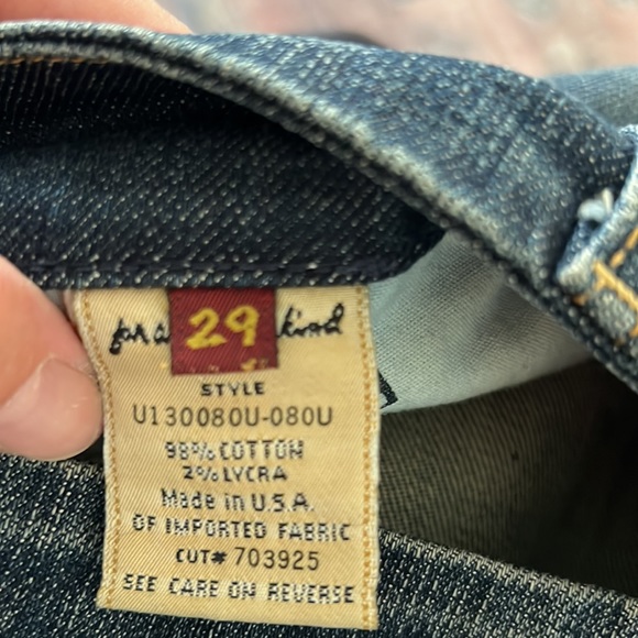 7 For All Man Kind - A Pocket Jeans - Picture 5 of 5